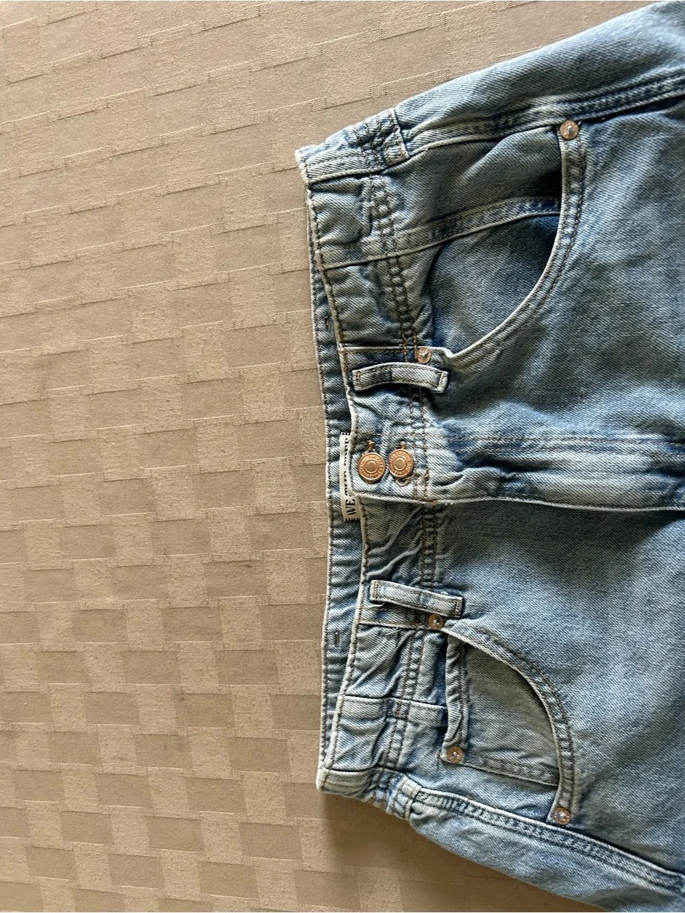 Free People We The Free Aster High Rise Straight Leg Jean